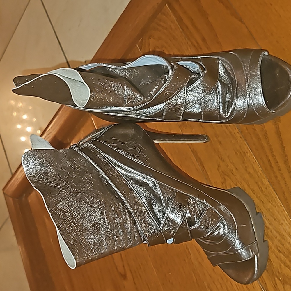 Camilla Skovgaard Pewter Booties
